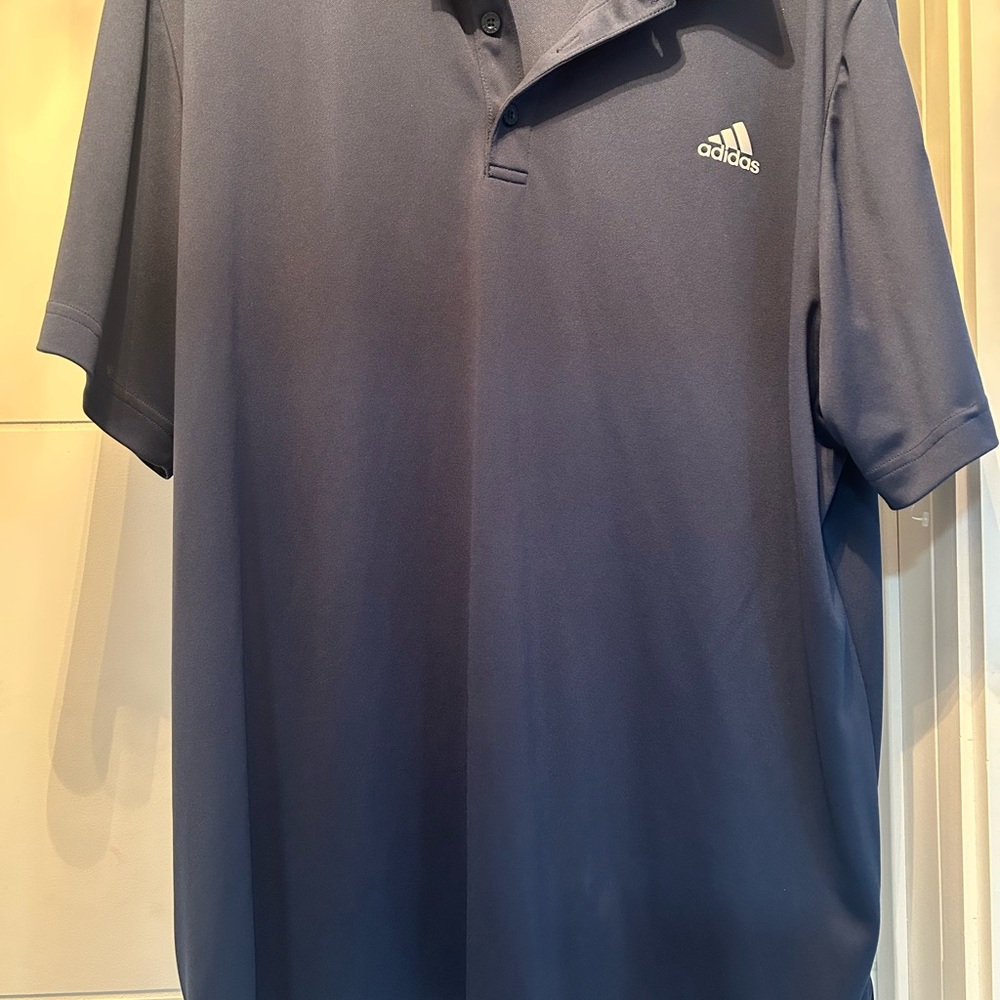 Adidas Men's Navy Polo Shirt
